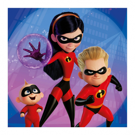 Puzzle - Incredibilii 2 ( 3 x 55 piese), Dino, 4-5 ani + [3]