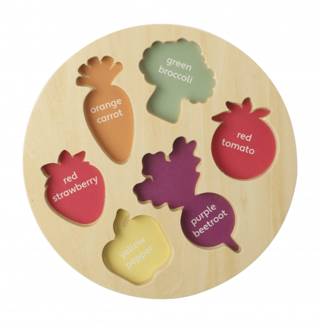 Puzzle legume si fructe, Orange Tree Toys [1]
