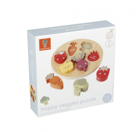 Puzzle legume si fructe, Orange Tree Toys [2]