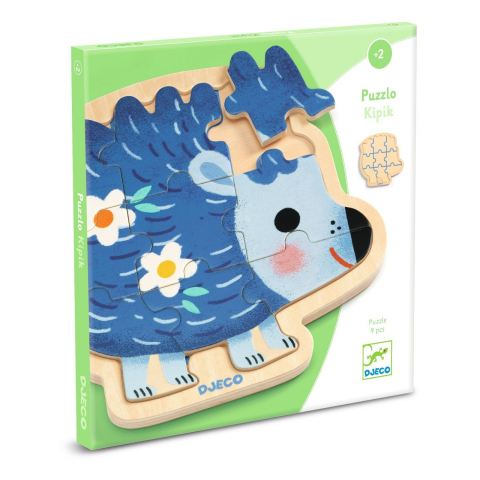 Puzzle lemn arici, Djeco [2]