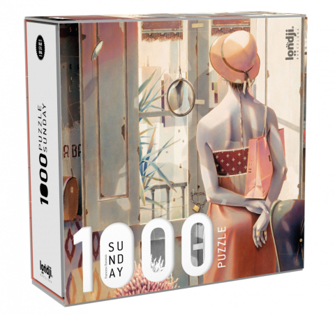 Jucarii copii 8-9 ani - Puzzle Londji 1000 piese, Duminica, 8-9 ani +