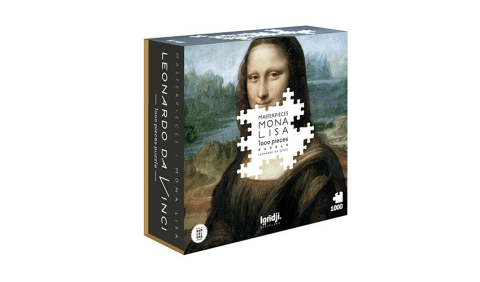 Jucarii copii 8-9 ani - Puzzle Londji 1000 piese, Mona lisa, 8-9 ani +
