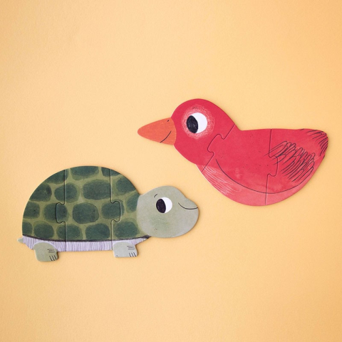 Puzzle Londji, animale de companie, 2-3 ani + [4]