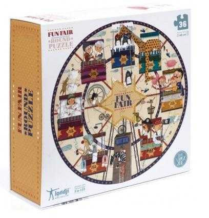 Vârsta - Puzzle Londji, carusel, 2-3 ani +