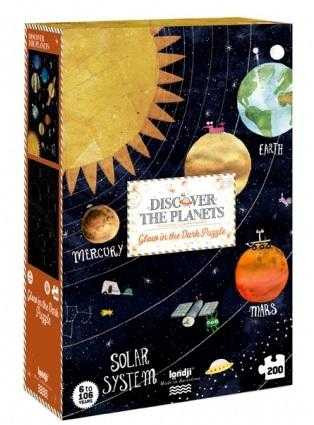 Vârsta - Puzzle Londji, Descopera cosmosul, 6-7 ani +