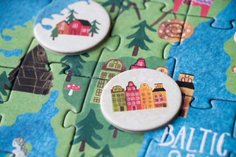 Puzzle Londji, Descopera Europa, 6-7 ani + [3]