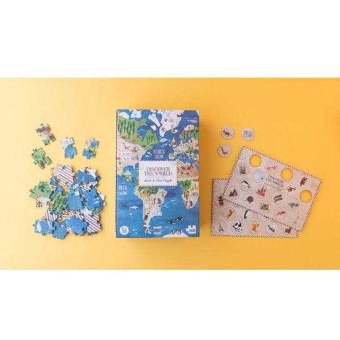 Puzzle Londji, Descopera lumea, 6-7 ani + [1]