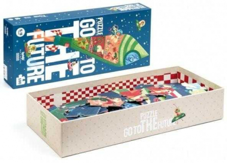 Jucarii si jocuri copii - Puzzle Londji, Go to the future, 4-5 ani +
