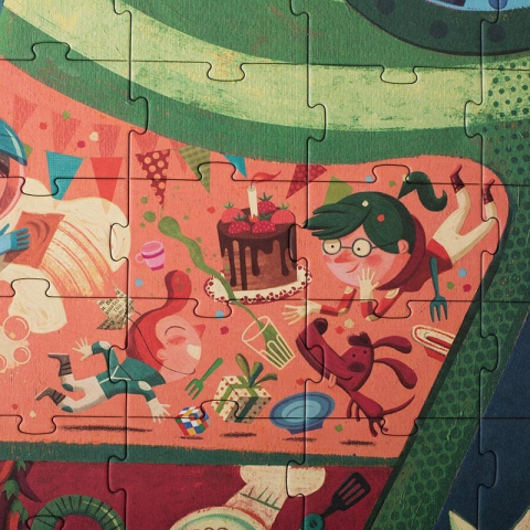 Puzzle Londji, Go to the future, 4-5 ani + [4]