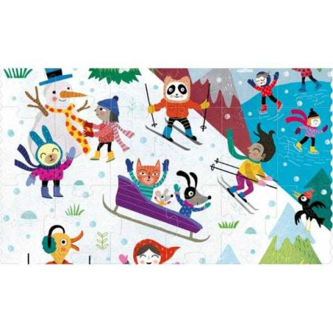 Puzzle Londji, Haideti la munte!, 2-3 ani + [4]