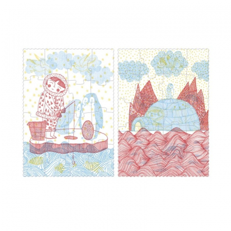 Puzzle Londji, Iglu, 2-3 ani + [1]