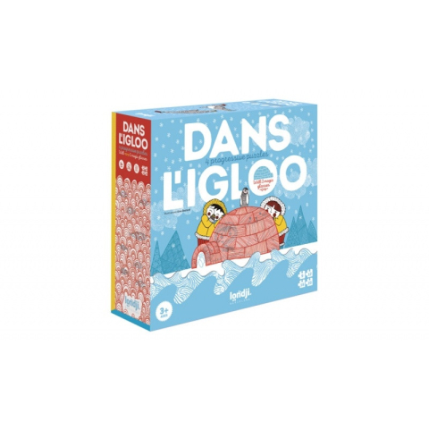 Vârsta - Puzzle Londji, Iglu, 2-3 ani +