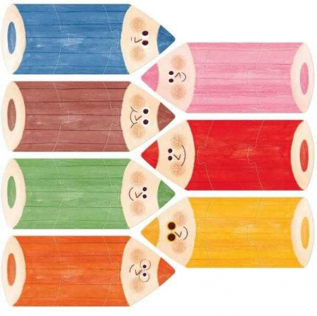 Puzzle Londji, Iubim culorile, 2-3 ani + [3]