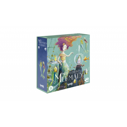 Vârsta - Puzzle Londji Sirena, 6-7 ani +