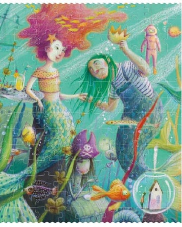 Jucarii si jocuri copii - Puzzle Londji Sirena, 6-7 ani +