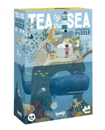 Jucarii copii 4-5 ani - Puzzle Londji, Un Ceai fantastic, 4-5 ani +