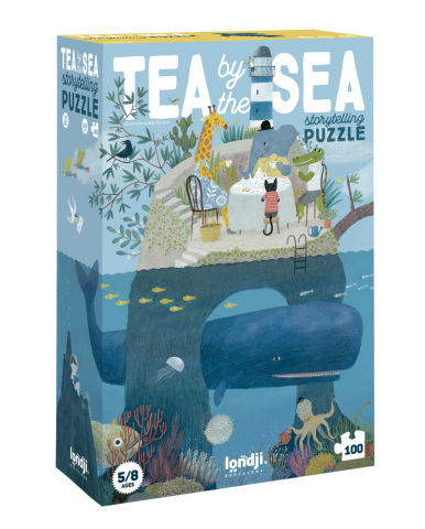 Puzzle bebelusi - Puzzle Londji, Un Ceai fantastic, 4-5 ani +