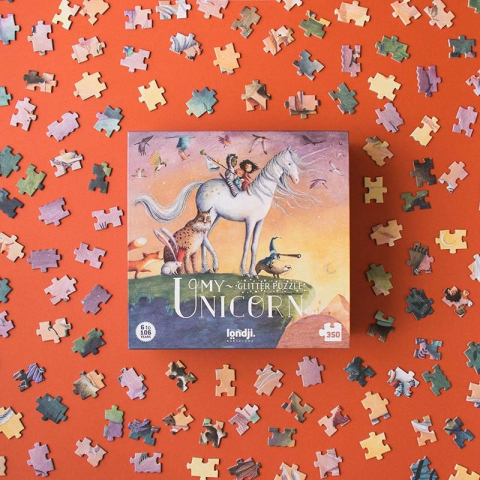 Puzzle Londji, Unicorn, 6-7 ani + [3]