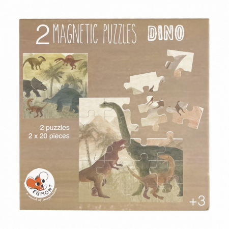 Accesorii - Puzzle magnetic, Dino, Egmont Toys, 3 ani+