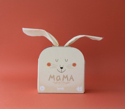 Puzzle bebelusi - Puzzle Mama Londji, 2 ani+
