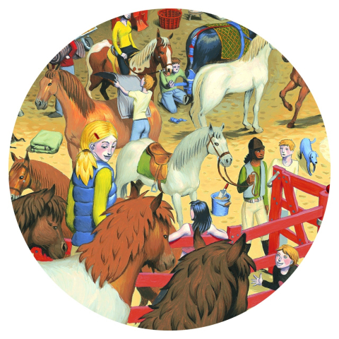 Puzzle observatie Djeco Cai, 6-7 ani + [3]