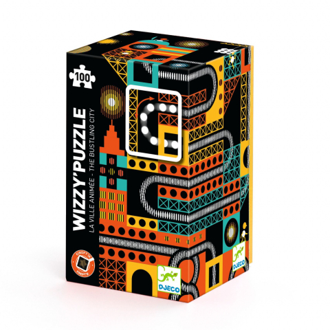 Jucarii copii 8-9 ani - Puzzle Orasul viu, Djeco