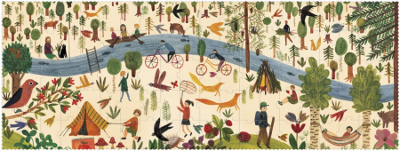 Puzzle padurea Londji, 4-5 ani + [1]