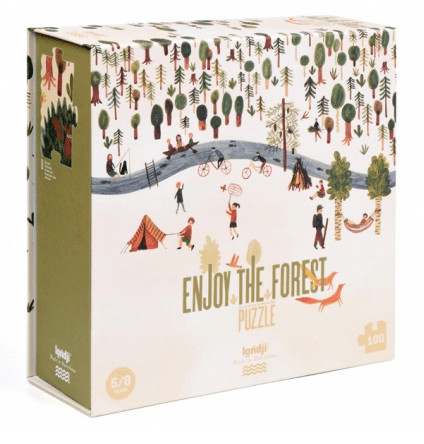 Vârsta - Puzzle padurea Londji, 4-5 ani +