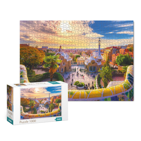 Puzzle Parcul Guell, Barcelona, 1000 piese [2]