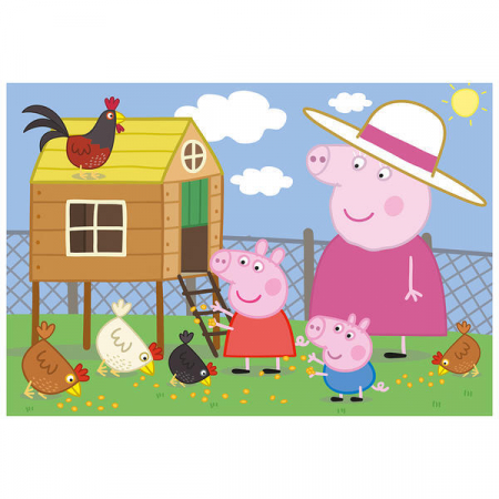 Puzzle - Peppa Pig - Puisorii (24 piese), Dino, 4-5 ani + [1]