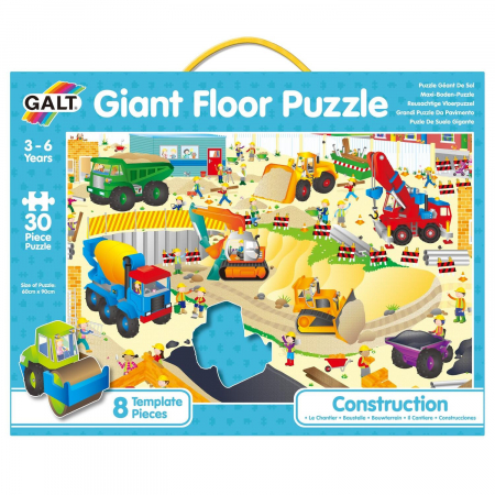 Vârsta - Puzzle Podea: Santierul (30 piese), Galt, 2-3 ani +