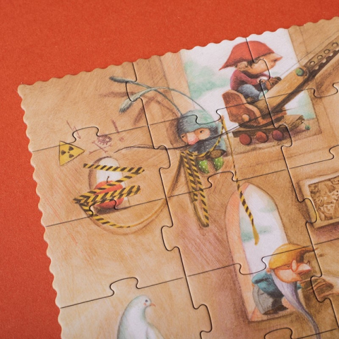 Puzzle printese Londji, 4-5 ani + [3]