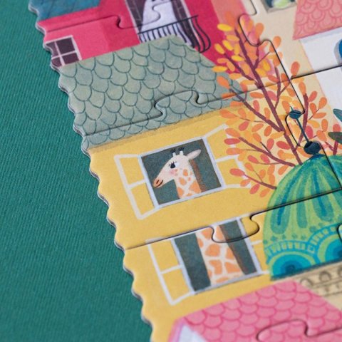Puzzle Priveste cerul, Londji, 4-5 ani + [4]