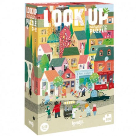 Jucarii copii 4-5 ani - Puzzle Priveste cerul, Londji, 4-5 ani +