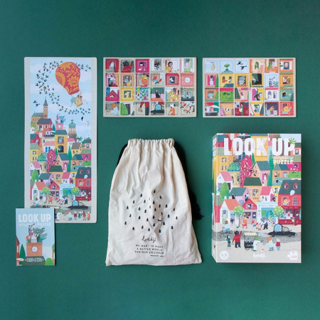 Puzzle Priveste cerul, Londji, 4-5 ani + [1]