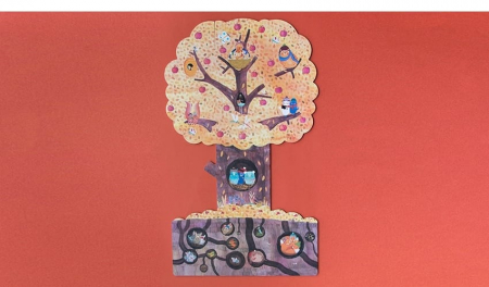 Puzzle reversibil Londji, Copacul meu iubit, 2-3 ani + [4]