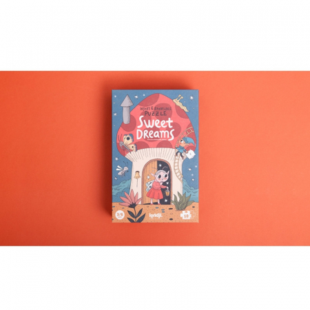 Puzzle reversibil Vise dulci, Londji, 3-6 ani [1]