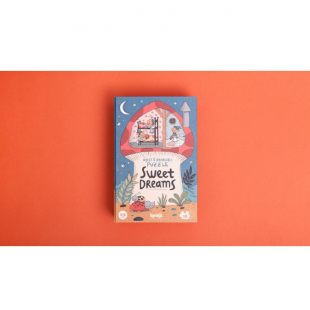 Puzzle reversibil Vise dulci, Londji, 3-6 ani [2]