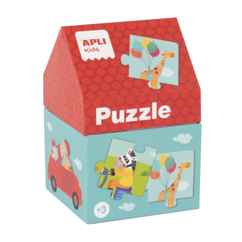 Puzzle Safari 24 piese, Apli Kids, +3 ani [1]