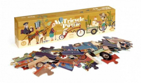 Jucarii copii 4-5 ani - Puzzle tricicleta Londji, 4-5 ani +