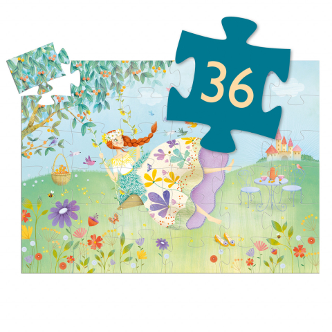 Puzzle Zana primaverii Djeco, 4 ani+ [2]