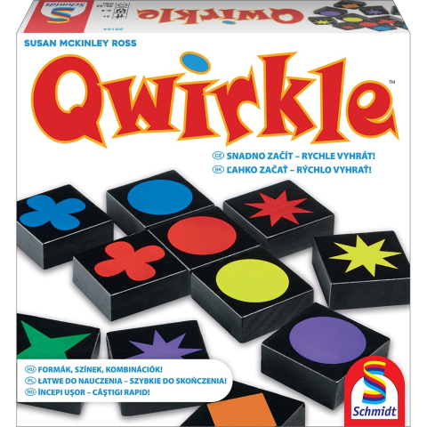 Jocuri de societate - Qwirkle RO,  +6 ani