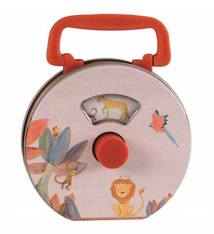 Jucarii copii 1-2 ani - Radio pentru copii, ilustratii animale din jungla, Egmont toys, 0-1 ani +