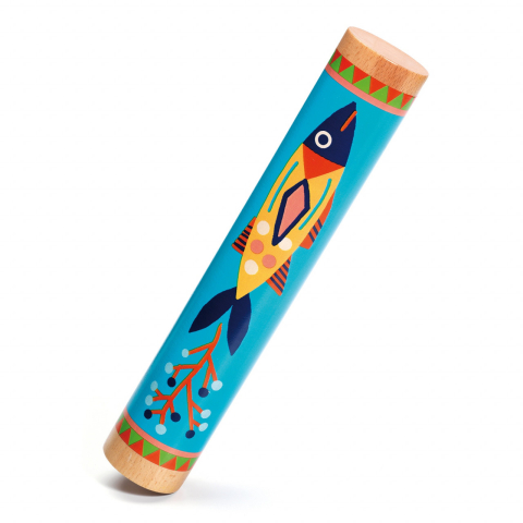 Rainstick din lemn, baton de ploaie Djeco, 2-3 ani + [1]