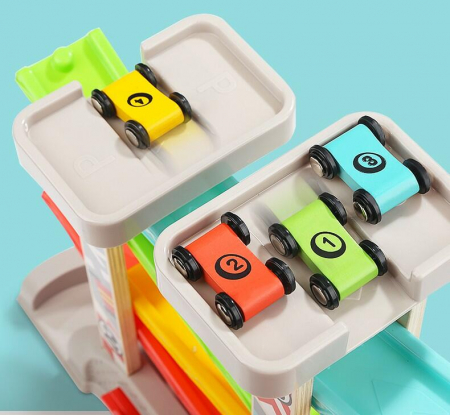 Rampa cu masinute de curse, Topbright, 1-2 ani + [2]