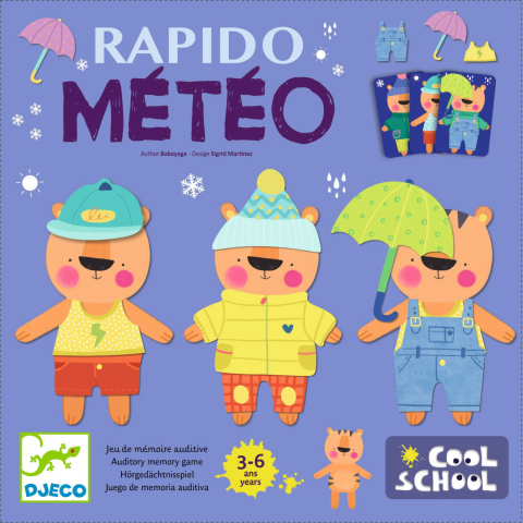 Rapido Meteo, joc de memorie Djeco [1]