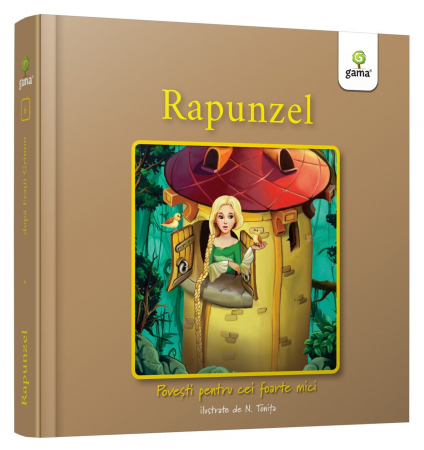 Carti povesti ilustrate - Rapunzel, Editura Gama, 1-2 ani +