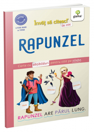 Colectia invat sa citesc - Rapunzel, Editura Gama, 4-5 ani +