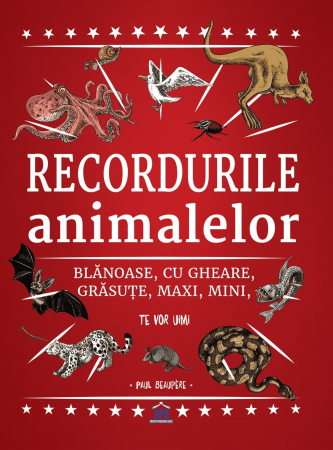 Carti pentru copii - Recordurile animalelor, DPH, 6-7 ani +