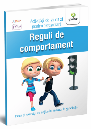 Carti educative - Reguli de comportament, Editura Gama, 4-5 ani +
